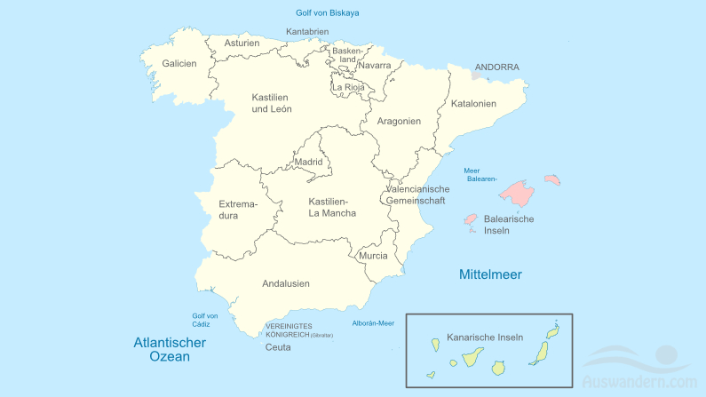 Balearische Inseln Region Spanien Die Balearen