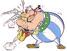 Asterix und Obelix in Spanien / Alicante