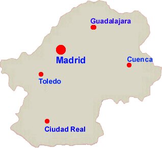 Kastilien-La Mancha, Informationen, Sehenswürdigkeiten